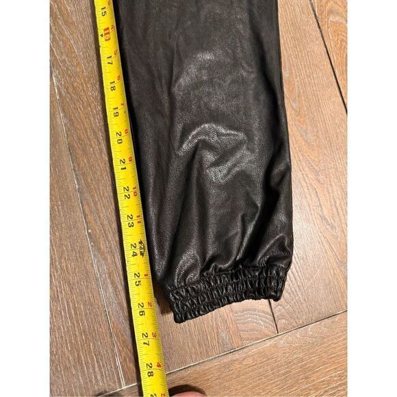 C58 Commando NWT Faux Leather Smocked Joggers Women’s Size Small - Picture 11 of 11
